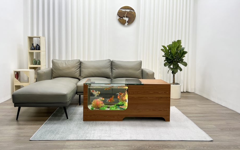 Đặc điểm nổi bật của bàn sofa bể cá AQUAP